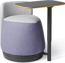 Load image into Gallery viewer, OfficeMaster Chairs - PLT-BT - Office Master Plot Twist Pouf With Backrest and Tablet 
