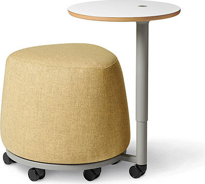 OfficeMaster Chairs - PLT-T - Office Master Plot Twist Pouf With Tablet 